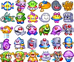 Enemies - Bubble Symphony / Bubble Bobble II