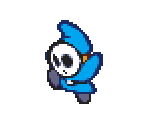 Shy Guy (Blue) - Paper Mario
