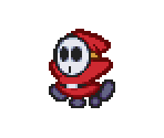 Shy Guy (Red) - Paper Mario
