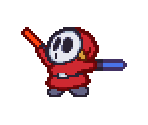 Shy Guy (Traffic Control) - Paper Mario
