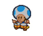 Toad Drummer - Paper Mario