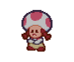 Toad Female (Pink) - Paper Mario