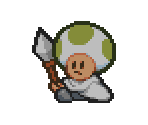 Toad Guard (Yellow) - Paper Mario