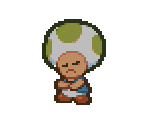 Toad (Yellow) - Paper Mario