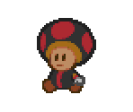 Train Conductor (Red) - Paper Mario