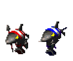 Bandana Red & Bandana Blue - Super Mario RPG: Legend of the Seven Stars