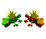 Gecko & Geckit - Super Mario RPG: Legend of the Seven Stars