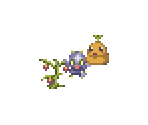 Baby Dragon & Plants - Tales of Destiny