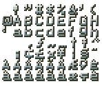 Menu Font & Miscellaneous Text - Tales of Destiny