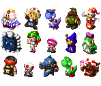 Non-Playable Characters - Super Mario RPG: Legend of the Seven Stars