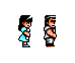 Waiters / Cashiers - Downtown Nekketsu Monogatari (JPN)