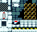 Silver Castle Zone Act 3 - Sonic Blast