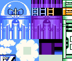 Cloud Man Stage - Rockman 7 FC / Mega Man 7 FC