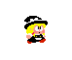 Marisa Kirisame (Rainbow Islands-Style) - Touhou Customs
