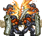 Captain Guerilla Shield - Metal Slug Attack