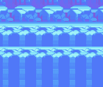 Twinkle Snow Zone (animated) - Sonic Advance 3
