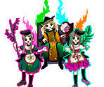Boss Sprites - Touhou Tenkuushou (Hidden Star in Four Seasons)