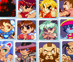 Character Select Icons - Super Gem Fighter Mini Mix / Pocket Fighter