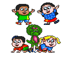 Baby Bop and Kids - Barney's Hide & Seek Game