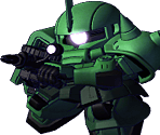 Zaku II Commander Type - SD Gundam G Generation Wars (JPN)