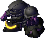High Mobility Space Test Type Zaku - SD Gundam G Generation Wars (JPN)