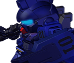 Blue Destiny Unit 1 - SD Gundam G Generation Wars (JPN)