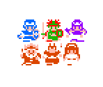 Overworld Characters - Dragon Warrior 2