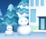 Stage Event Background (Christmas) - Dr. Mario World