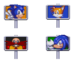 Goal Signs - Sonic the Hedgehog 3 (November 3, 1993 Prototype)