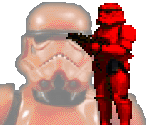 Crimson Storm Trooper (Dark Forces-Style) - Star Wars Customs