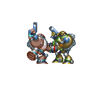 Knot Beret B/G - Mega Man X4