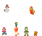 Mario (SMW SMM2, SMB1 NES-Style) - Mario Customs