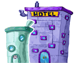Houses and Hotels - Monopoly: SpongeBob SquarePants Edition