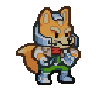 Fox (Paper Mario N64-Style) - Star Fox Customs