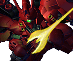 Sazabi - SD Gundam G Generation Wars (JPN)