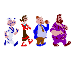 Characters & Enemies - Popeye