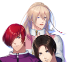 Character Portraits (Training, EXP Up) - THE KING OF FIGHTERS for GIRLS