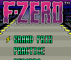 Title Screen - F-Zero
