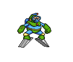 Bubble Man - Mega Man 2: The Power Fighters