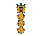 Pokey (Paper Mario-Style, Modern) - Mario Customs