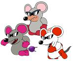 Mouser (Paper Mario-Style) - Mario Customs