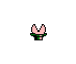 Piranha Plant (Small, Super Mario Bros. 3 NES-Style) - Mario Customs