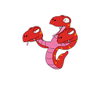 Tryclyde (Red) (Paper Mario-Style) - Mario Customs