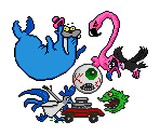 Level 1 Enemies - The Ren and Stimpy Show: Stimpy's Invention