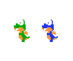 Rex (Super Mario Bros. 1 NES-Style) - Mario Customs