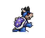 Dark Bowser (Super Mario Bros 3 SNES-Style) - Mario & Luigi Customs