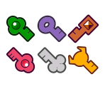 Keys (TTYD) - Paper Mario Customs