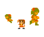 Reimu Hakurei (Super Mario Bros. NES-Style) - Touhou Customs