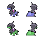 #633 Deino (Generation 3-Style) - Pokémon Customs