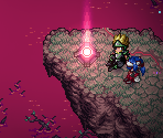 Vermillion Wasteland, Vermillion Dungeon & Vermillion Tower Exterior - CrossCode